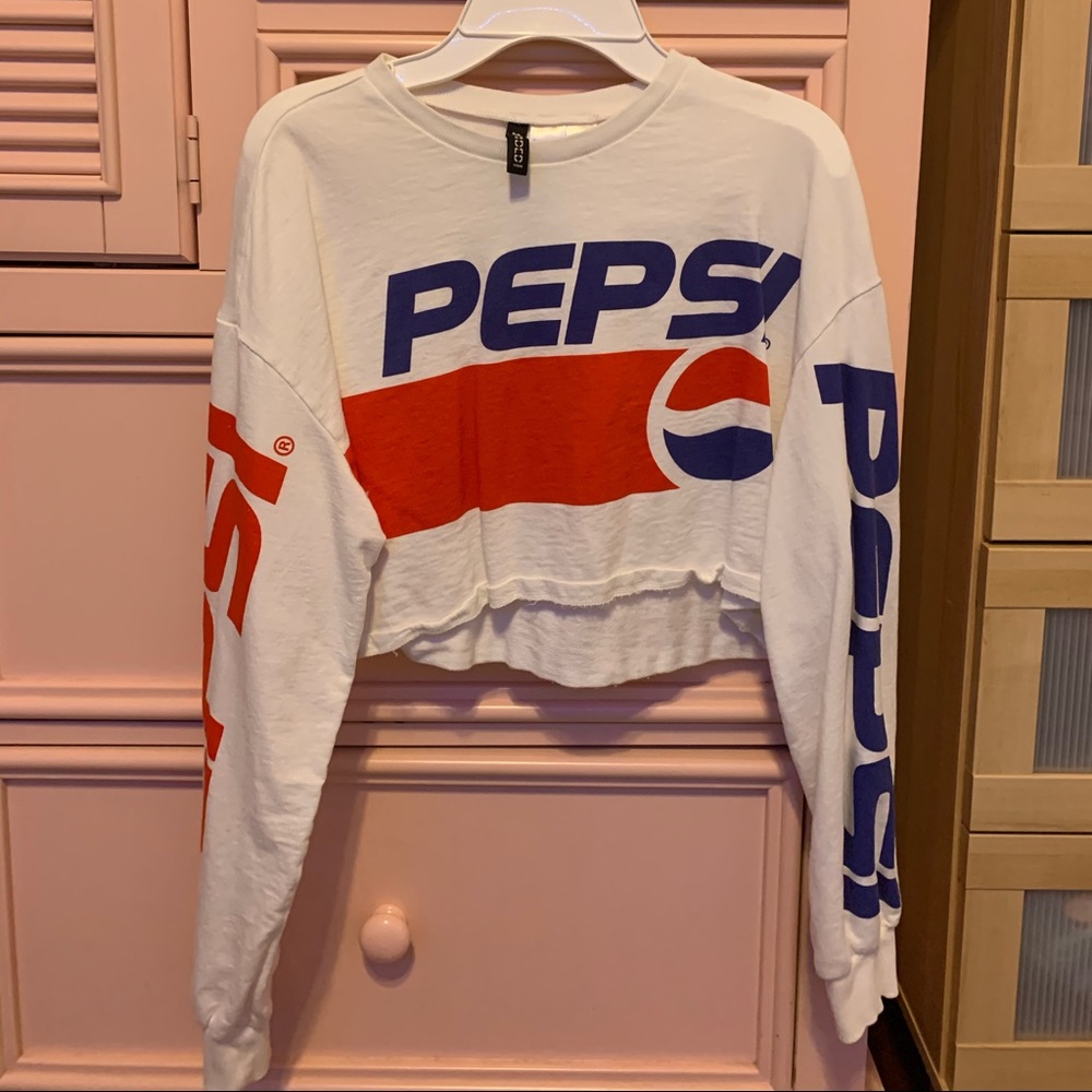 Forever 21 Pepsi Crop Top